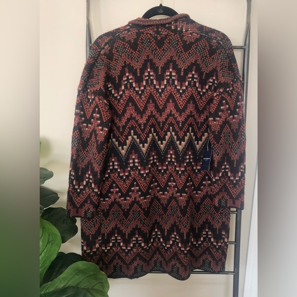 Lucky Brand boho long knit cardigan women’s size extra small NEW - Picture 2 of 3